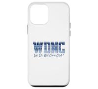 Retro WDNC Club | We Do Not Care, Denim Jeans Style Graphic Coque pour iPhone 12 Mini