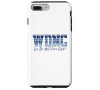 Retro WDNC Club | We Do Not Care, Denim Jeans Style Graphic Coque pour iPhone 7 Plus/8 Plus