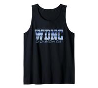 Retro WDNC Club | We Do Not Care, Denim Jeans Style Graphic Débardeur