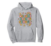 Rétro Welcome Back to School Teacher Appreciation Kids Girls Sweat à Capuche