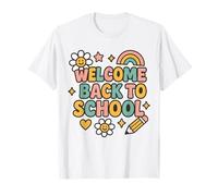 Rétro Welcome Back to School Teacher Appreciation Kids Girls T-Shirt