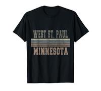 Rétro West St Paul Minnesota T-Shirt