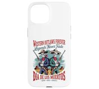 Rétro Western Outlaws Forever - Cowboy Day Coque pour iPhone 15