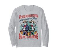 Rétro Western Outlaws Forever - Cowboy Day Manche Longue