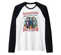 Rétro Western Outlaws Forever - Cowboy Day Manche Raglan
