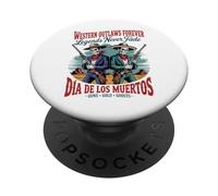 Rétro Western Outlaws Forever - Cowboy Day PopSockets PopGrip Adhésif