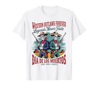 Rétro Western Outlaws Forever - Cowboy Day T-Shirt
