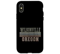 Rétro Wilsonville Oregon Coque pour iPhone X/XS