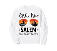 Retro Witch Salem 1692, Girls Trip Salem Time to Get Wicked Sweatshirt