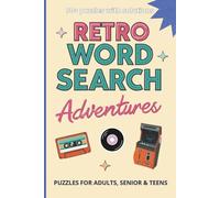 Retro Word Search Adventures: Word Searches Puzzle Book with Easy-to-Read Print Featuring Drive-In, Filmroll, Boombox, and More | 6x9 inches, 120 ... … Perfect for Gifts, Relaxation, and Fun