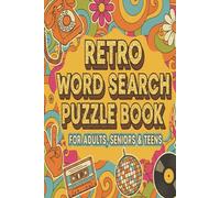 Retro Word Search Puzzles Book: Easy to Read Print About Retro, Disco and Vynil| 6x9inches|110 pages|50+puzzles|400+ easy medium & hard|Gifts for ... Free Time | One puzzle per page with Solutio