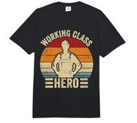 Retro Worker Hero Retro Workman Rétro Hero de la Classe ouvrière Comfort Colors Adult Heavyweight T-Shirt