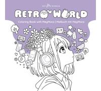 Retro World 1: Coloring Book | Malbuch mit MeyMoco
