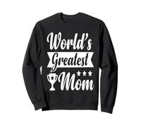 Retro World's Greatest Mom - Fier Fils Fille fête des mères Sweatshirt