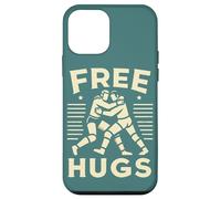 Retro Wrestling Funny Free Hug Citation Pro Wrestler Fighting Coque pour iPhone 12 Mini