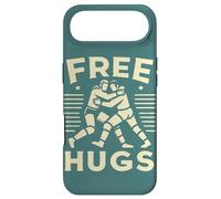 Retro Wrestling Funny Free Hug Citation Pro Wrestler Fighting Coque pour iPhone Air