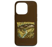 Retro Yellowstone National Park Vintage Style Classic Coque pour iPhone 13 Pro