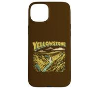 Retro Yellowstone National Park Vintage Style Classic Coque pour iPhone 15 Plus