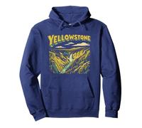 Retro Yellowstone National Park Vintage Style Classic Sweat à Capuche