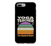 Rétro Yoga Professeur Deux Cents Heures Coucher De Soleil Coque pour iPhone 7 Plus/8 Plus