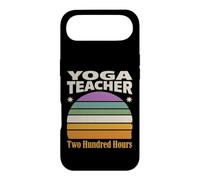 Rétro Yoga Professeur Deux Cents Heures Coucher De Soleil Coque pour iPhone Air
