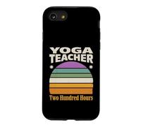 Rétro Yoga Professeur Deux Cents Heures Coucher De Soleil Coque pour iPhone SE (2020) / 7/8