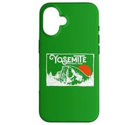Retro Yosemite National Park Half Dome Vintage 80s Coque pour iPhone 16