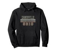Rétro Zanesville Ohio Sweat à Capuche