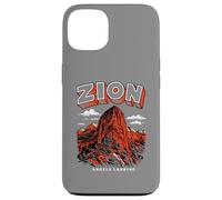 Retro Zion National Park Vintage Style Angels Landing Utah Coque pour iPhone 13