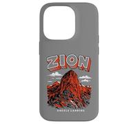 Retro Zion National Park Vintage Style Angels Landing Utah Coque pour iPhone 14 Pro
