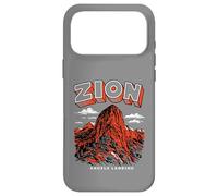 Retro Zion National Park Vintage Style Angels Landing Utah Coque pour iPhone 17 Pro Max