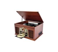 Chaîne Hifi Rétro multifonction Bluetooth finition Bois