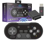 Retro Bit Manette sans fil Legacy 16 – Compatible Switch, PC, Steam, Raspberry Pi, SNES – Noire