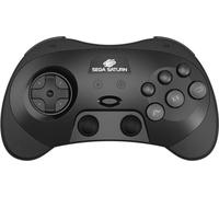 RetroBit Sega Saturn 2.4Ghz Pro Black - Neuf