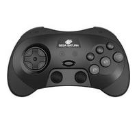 RetroBit Sega Saturn 2.4Ghz Pro Black