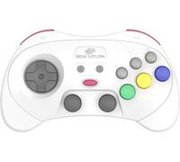 Retro Bit Manette sans fil SEGA Saturn 2.4GHz Pro – Nintendo Switch / USB / PC – Blanche