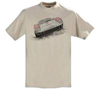 RetroClassic Ford GT40 (Inspiré du film 'Le Mans 66') T-shirt pour homme, sable, XS