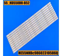 Rétroéclairage LED pour H55m3300 H55M3000 HD550DU-B52 55K3300UW 55H8C HD550DU-B52S1 55 cape HDDU B52 10X7 3030C V0 H55mec3050 ""Nipseyteko®