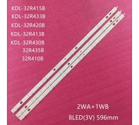 Rétroéclairage LED pour Sony KDL-32R413 B KDL-32R415B KDL-32R433B 32R435B 32R410B KDL-32R420B 32R430B INNOTEK 32INCH WXGA volontairement SOEM WA WB ""Nipseyteko