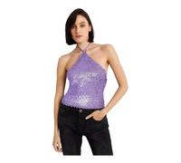 Retrofête - Myles Sequin Top - Femme - Tops - Rose - Taille: 36/38 FR
