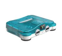 RetroFlag Boîtier 64Pi pour Raspberry Pi, double ports USB, stockage de carte SD, arrêt et réinitialisation sécurisés, bleu sarcelle