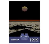 Rétrofuture Puzzle 1000 Pieces Cadeau Unique Vintage Jeu Éducatif Défi Jouet À De Qualité Supérieure Peinture Art pour Adultes Et Enfants À Partir De 12 Ans 38x26cm/1000pcs