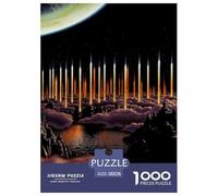 Rétrofuture Puzzle 1000 Pièces Educa Jouet en Bois Divertissement Créatif Décoration Intérieure Vintage Jeu Éducatif Challenge Toy Adultes & Enfants des 14 Ans 38x26cm/1000pcs