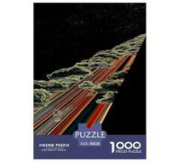 Rétrofuture Puzzles 1000 Pieces Cadeau Unique Vintage Jeu Éducatif Défi Jouet À De Qualité Supérieure Peinture Art pour Adultes Et Enfants À Partir De 14 Ans 38x26cm/1000pcs