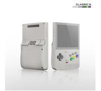 Retroid Pocket Classic 6 Console portable rétro,écran tactile OLED 3,92"", 6+128 Go,batterie 5000 mAh,Android 14,Wi-Fi 5,Gris