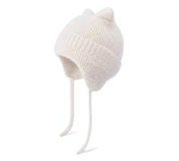 RetroNest Kids Knit Hat with Cat Ears, Soft Thermal Cap for Boys Girls | Premium polyester fabric features thermal warmth, designed for kids daily cold weather use