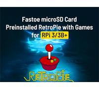 Retropie Console de jeu ROM 128 Go Carte microSD Jeux préchargés pour Raspberry Pi 3/3B+