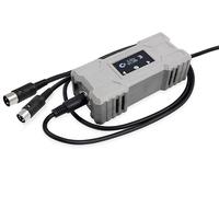 RetroPower PSU C64 FDD Dual OLED Digital International Bloc d'alimentation de rechange pour Commodore 64 + FDD 1541-II, écran OLED, capteur tactile, prise EU/UK/AU