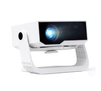 Rétroprojecteur-App intégrée, Vidéoprojecteur 4K Mini Projecteur Portable Auto Keystone Supporté Zoom WiFi 6Bluetooth RetroProjecteur 120° Rotation pour iOS/Android/Laptop/PS5,Gris