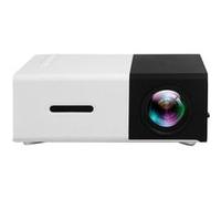 Rétroprojecteur YG300 1080P Maison Cinéma USB HDMI AV SD Mini Portable HD LED Noir G